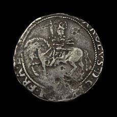 Charles I halfcrown obverse