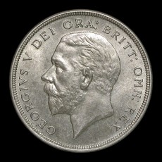 George V crown obverse