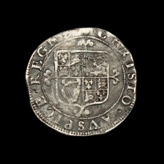 Charles II sixpence reverse