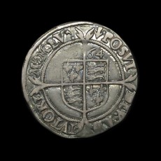 Elizabeth I sixpence reverse