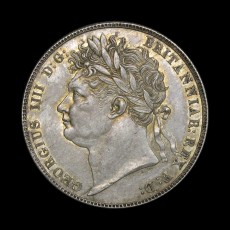 George IV halfcrown obverse