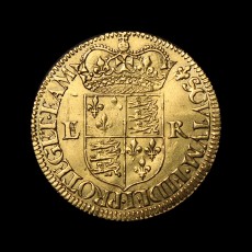 Elizabeth I halfpound reverse