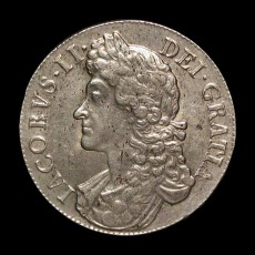 James II Crown obverse