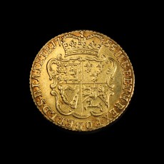 George II half guinea reverse