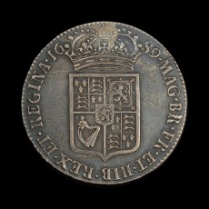 William & Mary halfcrown reverse
