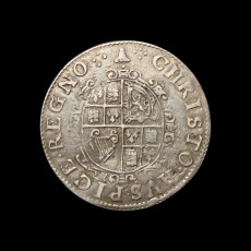 Charles I sixpence reverse