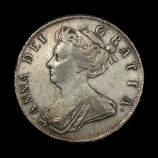 1705 halfcrown obverse