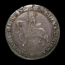 Charles I type 3a crown obverse