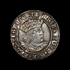 Henry VIII groat obverse