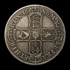 James II crown reverse