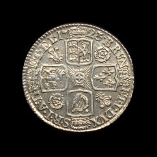 George I shilling reverse