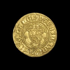 Henry VI quarter noble obverse