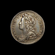 George II sixpence obverse