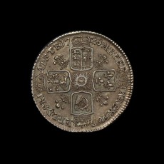 George II sixpence reverse