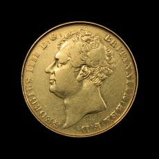 George IV two pounds obverse