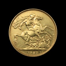 George IV two pounds reverse