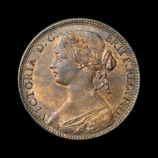 Victoria penny obverse