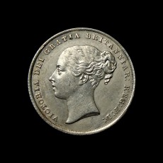 1840 shilling obverse