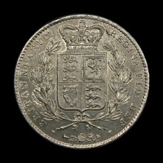 Victoria 1844 crown reverse