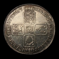 George II crown reverse