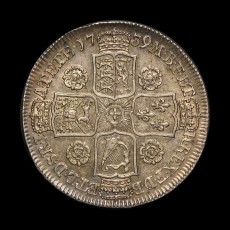 George II halfcrown reverse