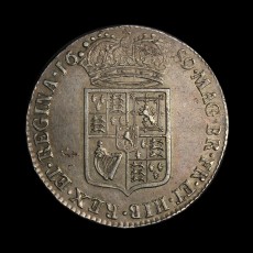 William & Mary halfcrown reverse