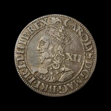 Charles I shilling obverse