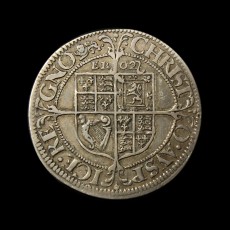 Charles I shilling reverse