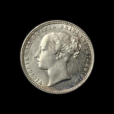 1874 shilling obverse
