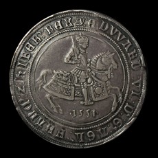 Edward VI crown obverse