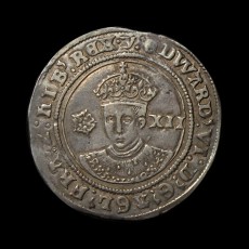 Edward VI shilling obverse