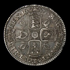 Charles II crown reverse