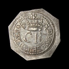 Pontefract shilling obverse
