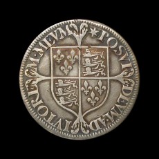 Elizabeth I milled shilling reverse
