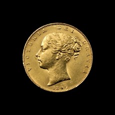 1842 sovereign obverse