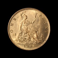1888 penny reverse