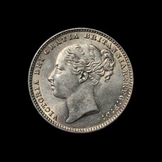 1884 shilling obverse