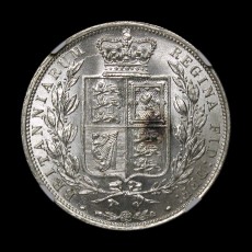 1884 halfcrown reverse