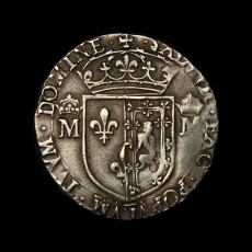 Mary queen of scots testoon reverse