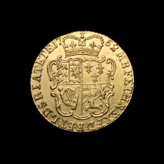 George II half guinea reverse