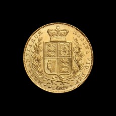 1838 sovereign reverse