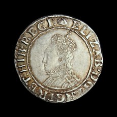 Elizabeth I shilling obverse