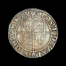 Elizabeth I shilling reverse