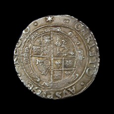Charles I halfcrown reverse