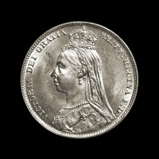 Victoria shilling obverse