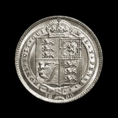 Victoria shilling reverse