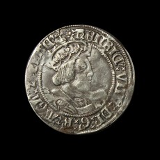 Henry VIII groat obverse