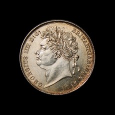 1824 shilling obverse