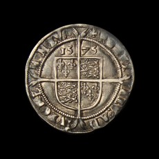 Elizabeth I sixpence reverse