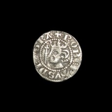Robert the Bruce halfpenny obverse